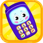 baby games: phone for kids android application logo